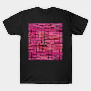 Funky Pink Plaid T-Shirt